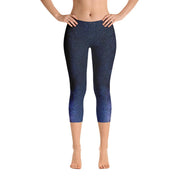 Milky Way Capri Leggings - 57 Peaks